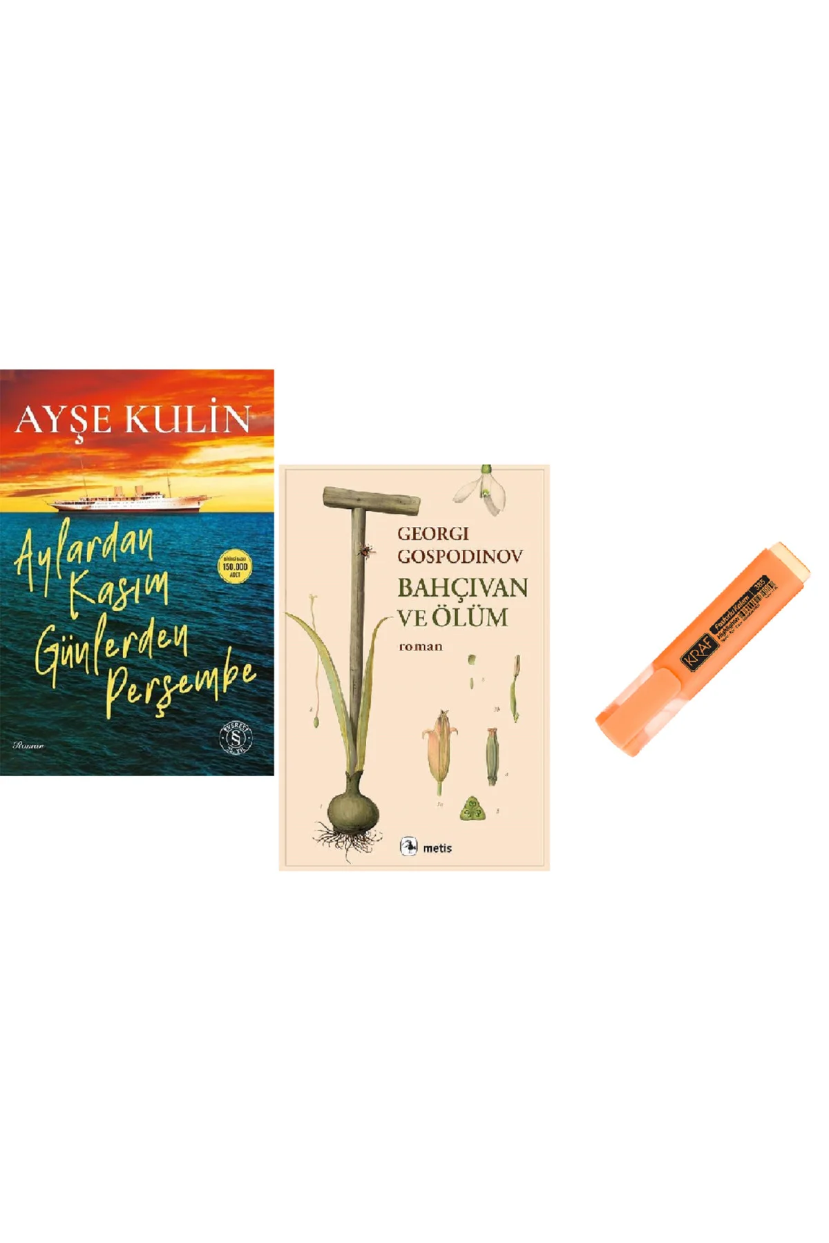 Aylardan Kasım Günlerden Perşembe + Bahçıvan Ve Ölüm 2 Kitap Set ( KALEM HD ) Fiyatı, Yorumları ve Özellikleri