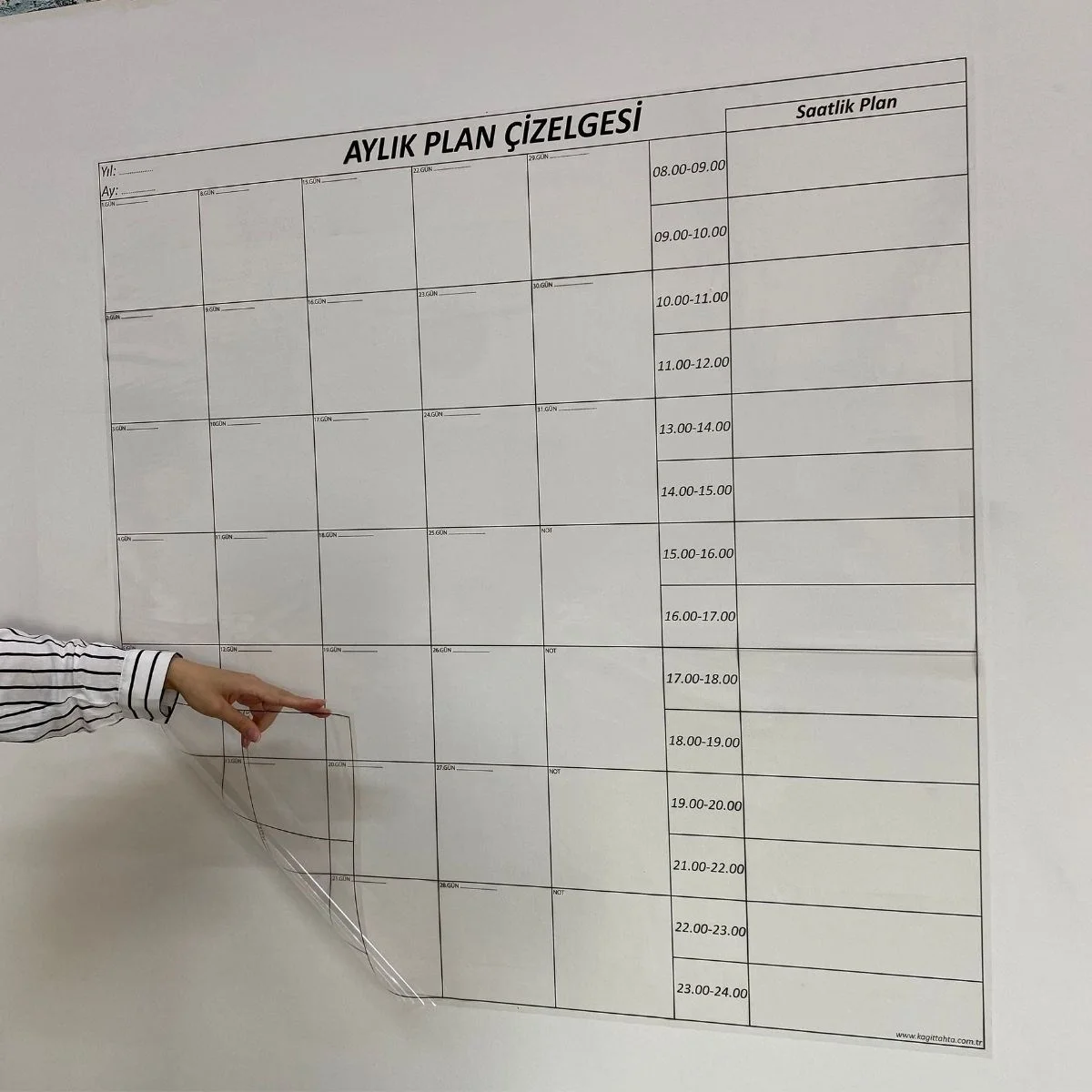 Aylık Planlayıcı Manyetik Duvar Stickerı Takvim Plan Çizelgesi Bx40 Fiyatı, Yorumları ve Özellikleri