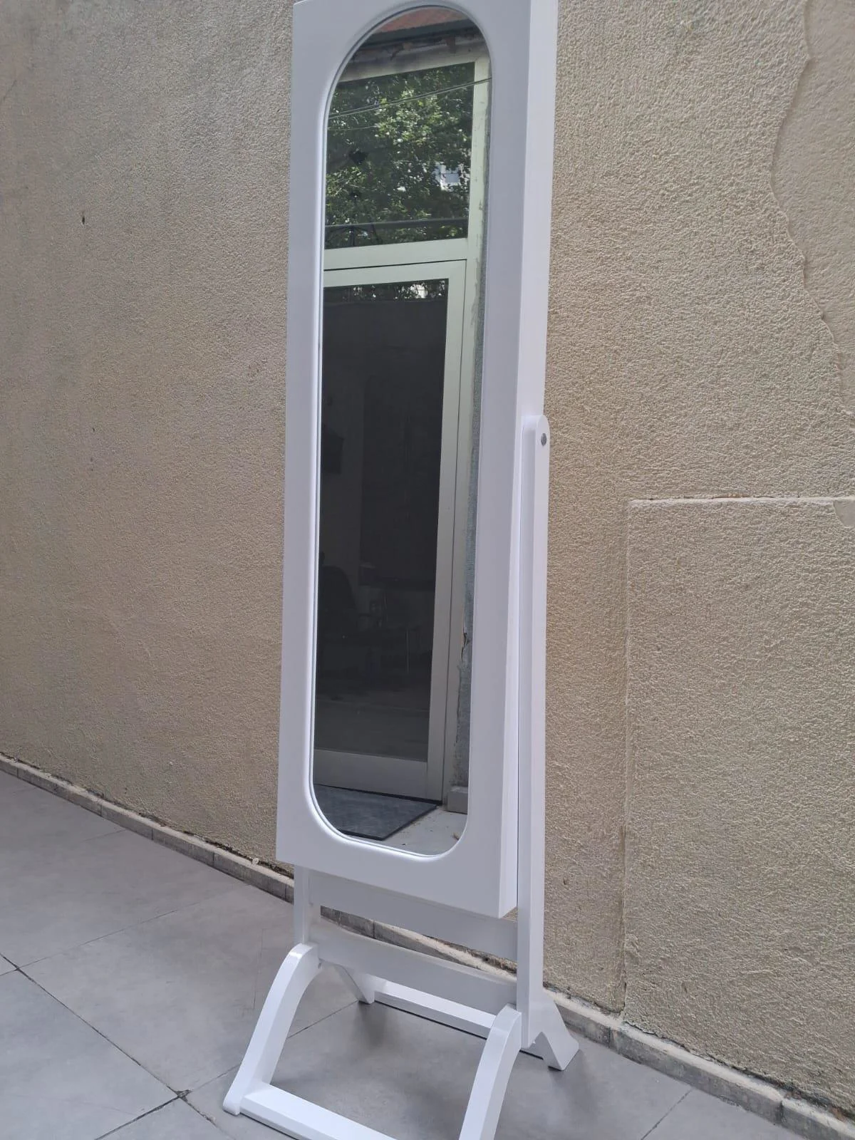 Ayna 12608 boy Takı dolap model Dikdörtgen MDF İskelet Parlak Bey Ayna 12608 boy Takı dolap model Dikdörtgen MDF İskelet Parlak Bey