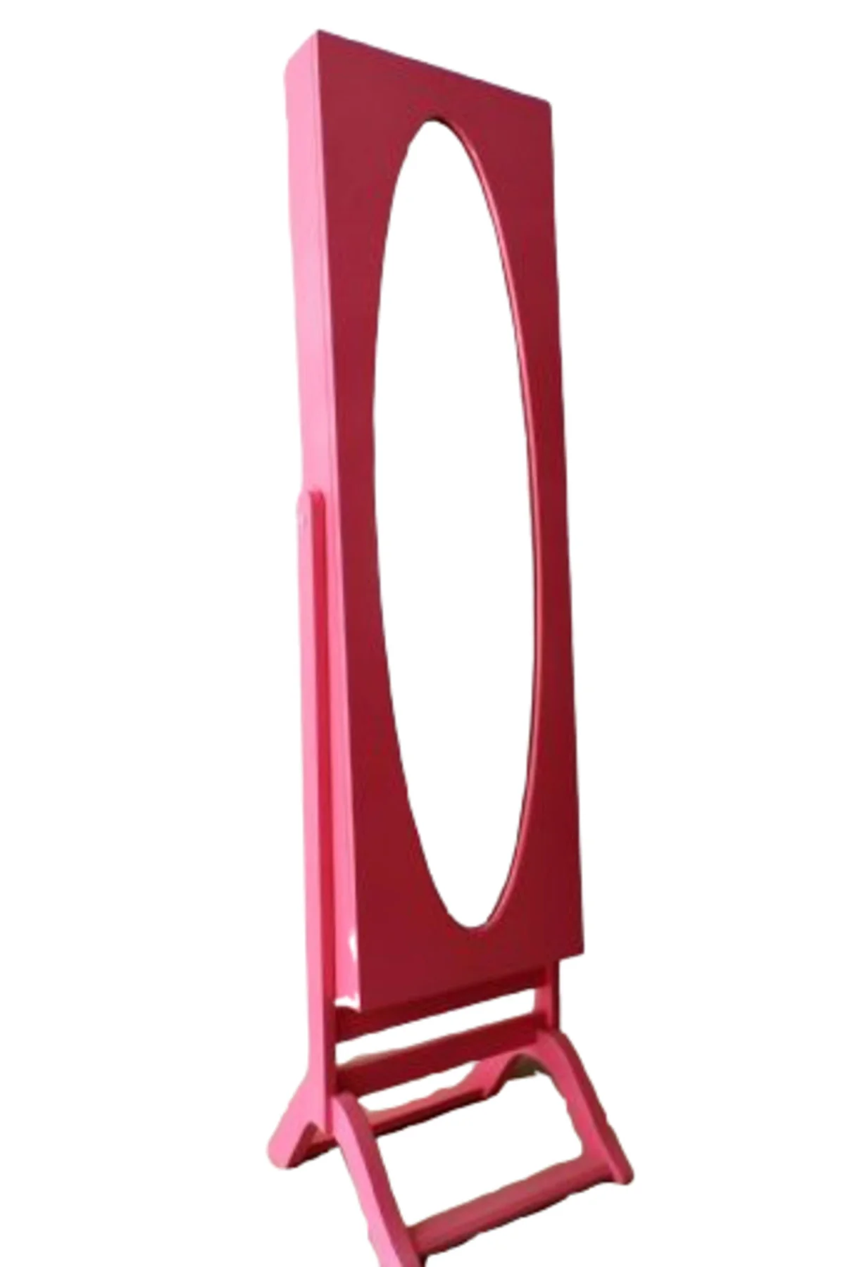 Ayna 13621 Takı Dolabı Boy aynası MDF Parlak PEMBE Lake Natüre Klasik El Yapım Ayna 13621 Takı Dolabı Boy aynası MDF Parlak PEMBE Lake Natüre Klasik El Yapım