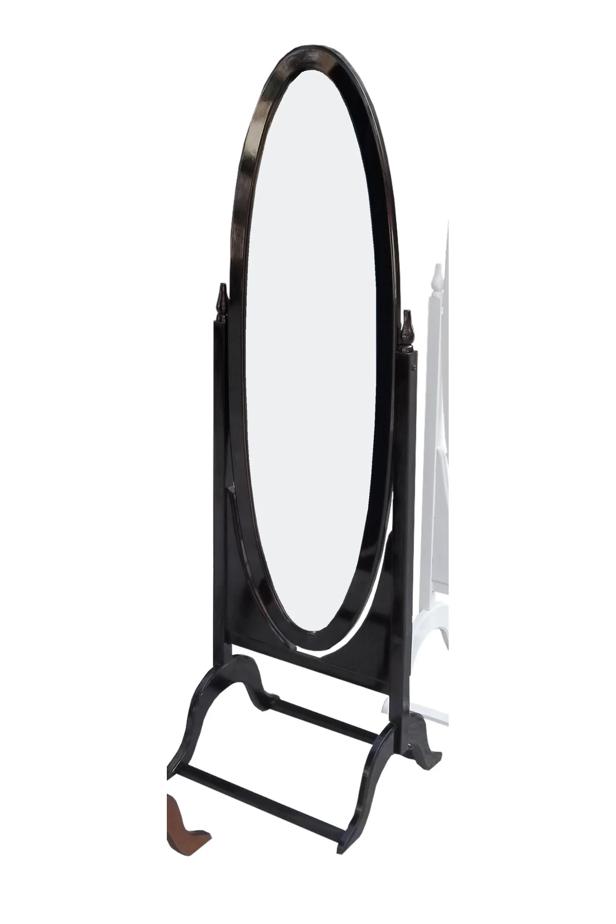 Ayna 17970 Oval Model Ahşap Kayın Ve MDF Parlak Ceviz Lakeflotal Ayna El Yapım Ayna 17970 Oval Model Ahşap Kayın Ve MDF Parlak Ceviz Lakeflotal Ayna El Yapım - Görsel 4