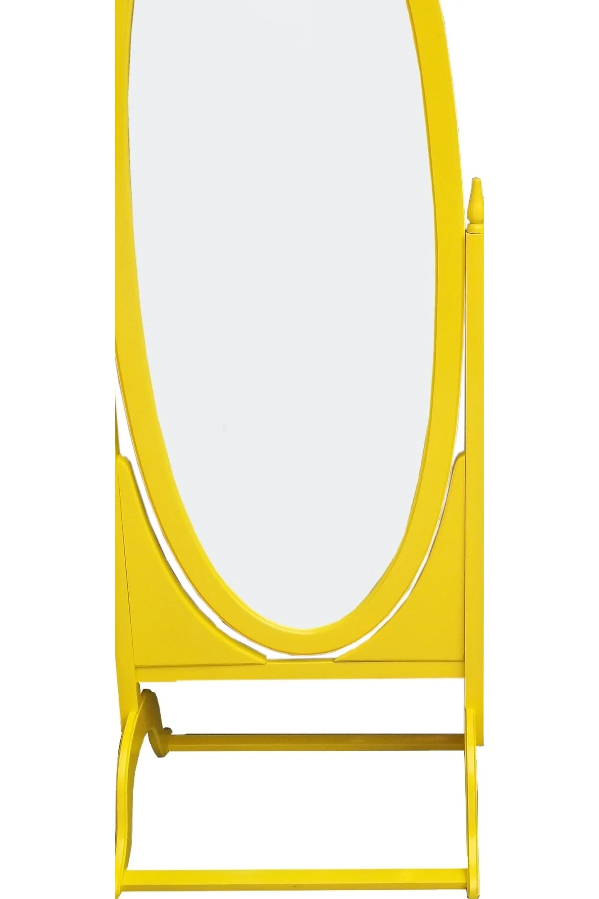 Ayna ayaklı12566 OVAL Boy Kayın MDF Parlak SARI Natüre Klasik Mobilya El yapım Ayna ayaklı12566 OVAL Boy Kayın MDF Parlak SARI Natüre Klasik Mobilya El yapım - Görsel 4