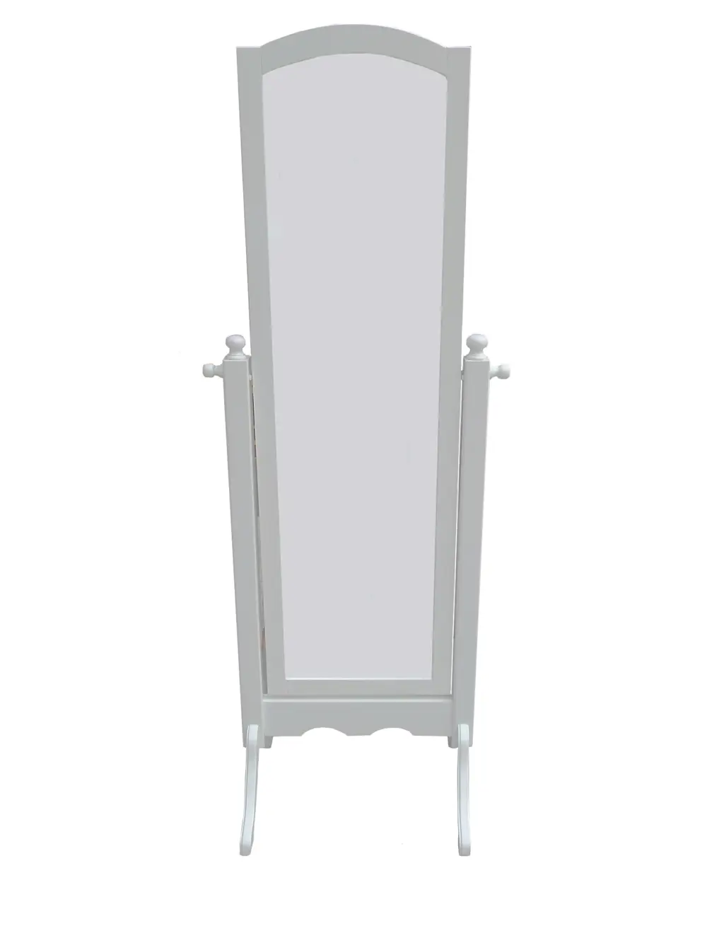 Ayna Boy 12408 Dikdörtgen Model  Ahşap  Kayın Ve MDFParlak Beyaz 