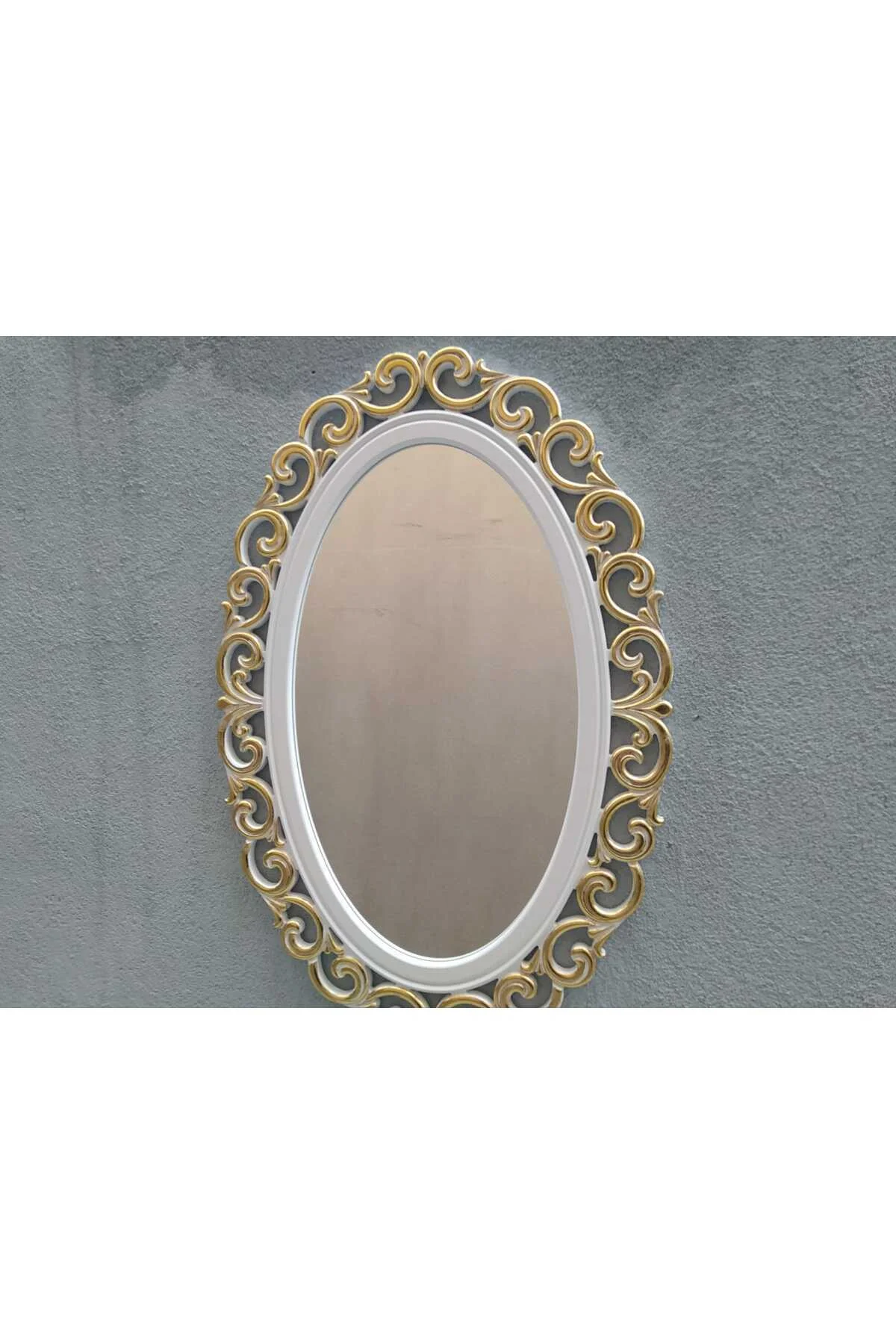 AYNA-Dresuar 18193 MOTİF MODEL Parlak Gold Renk Kayın torna Kutuda sevk El Yapım AYNA-Dresuar 18193 MOTİF MODEL Parlak Gold Renk Kayın torna Kutuda sevk El Yapım - Görsel 3