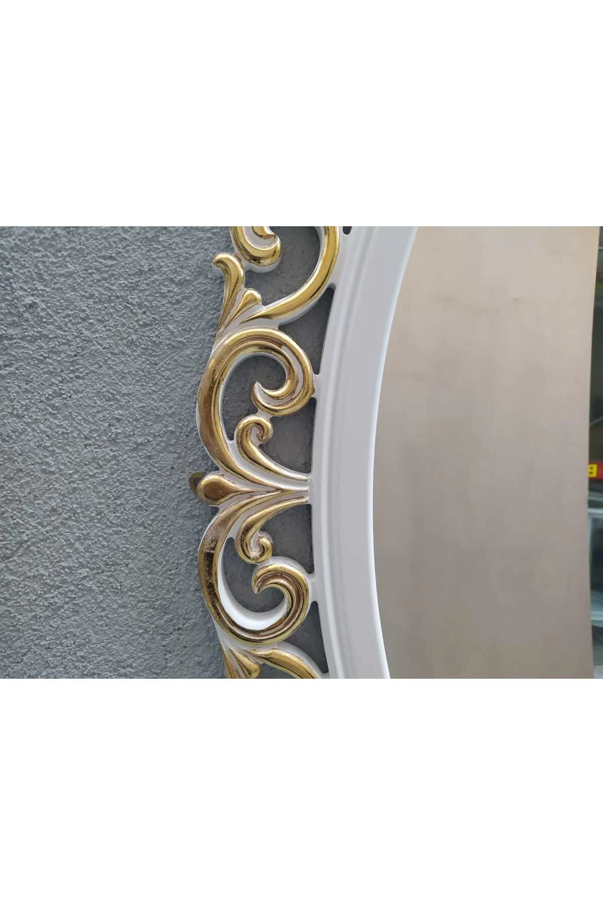 AYNA-Dresuar 18193 MOTİF MODEL Parlak Gold Renk Kayın torna Kutuda sevk El Yapım AYNA-Dresuar 18193 MOTİF MODEL Parlak Gold Renk Kayın torna Kutuda sevk El Yapım - Görsel 8