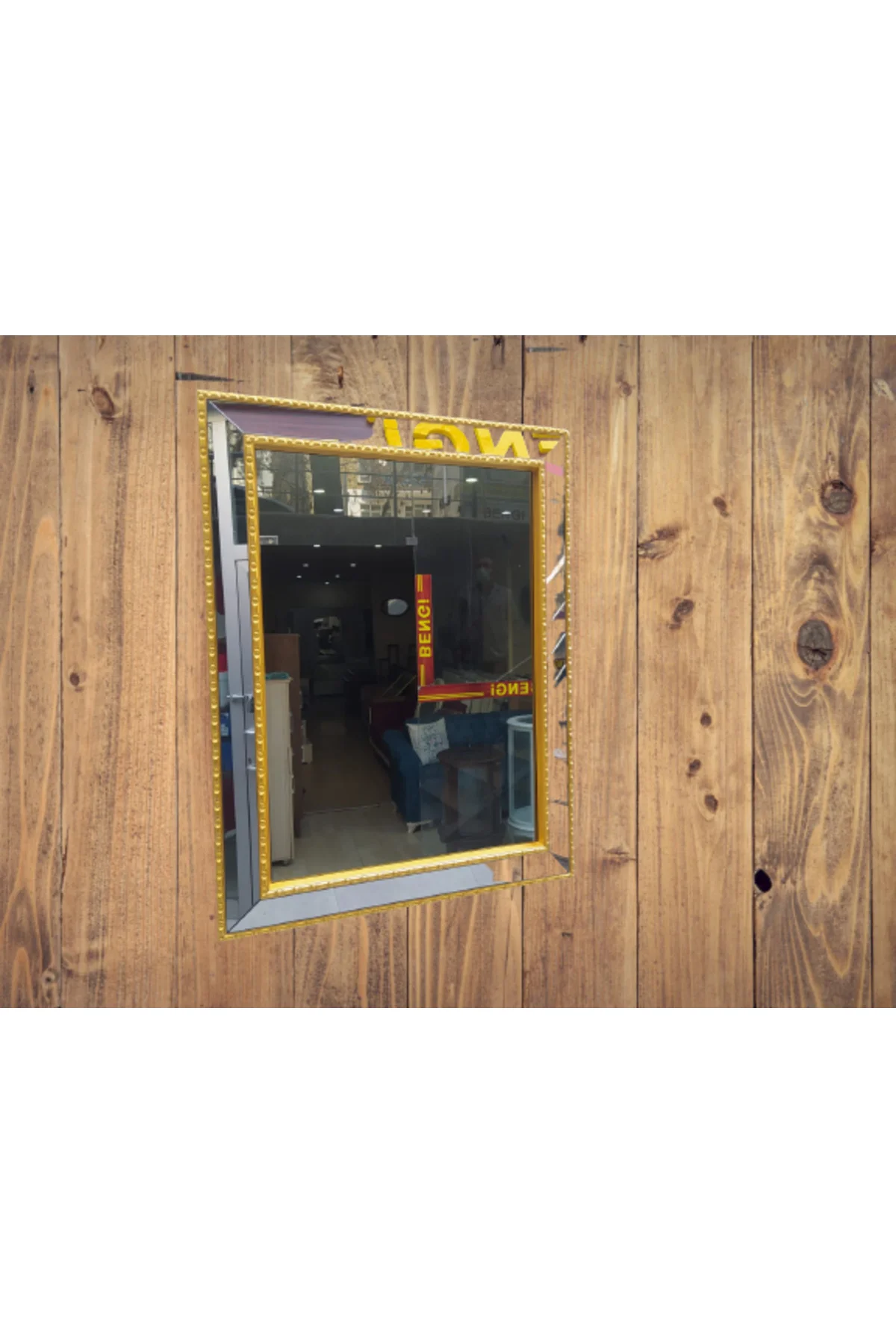 AYNA-Dresuar 18198 HAYAL MODEL Parlak Gold Renk Kayın torna Kutu sevk El Yapım AYNA-Dresuar 18198 HAYAL MODEL Parlak Gold Renk Kayın torna Kutu sevk El Yapım - Görsel 5