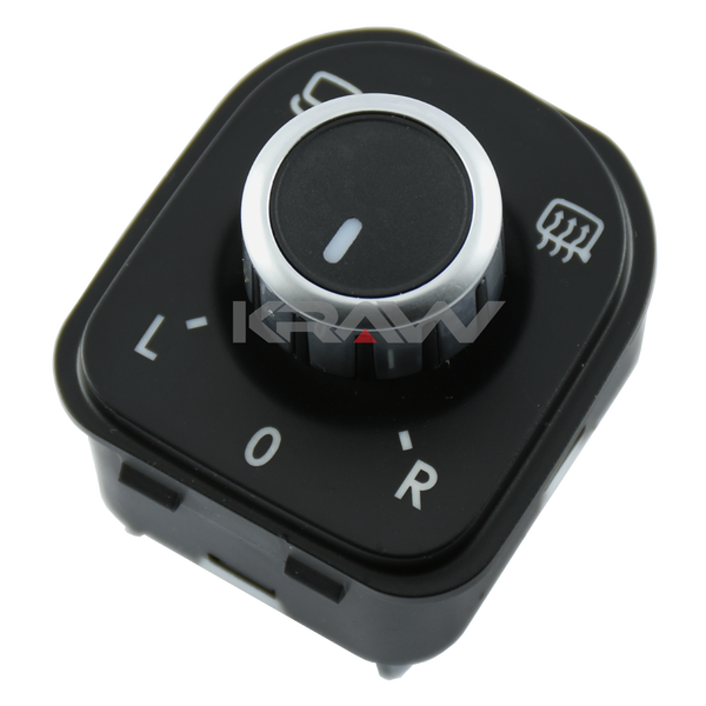 Ayna Düğmesi - Krom (MCAR-KRAW)(AN-446)(VW Golf Passat Sharan CC)