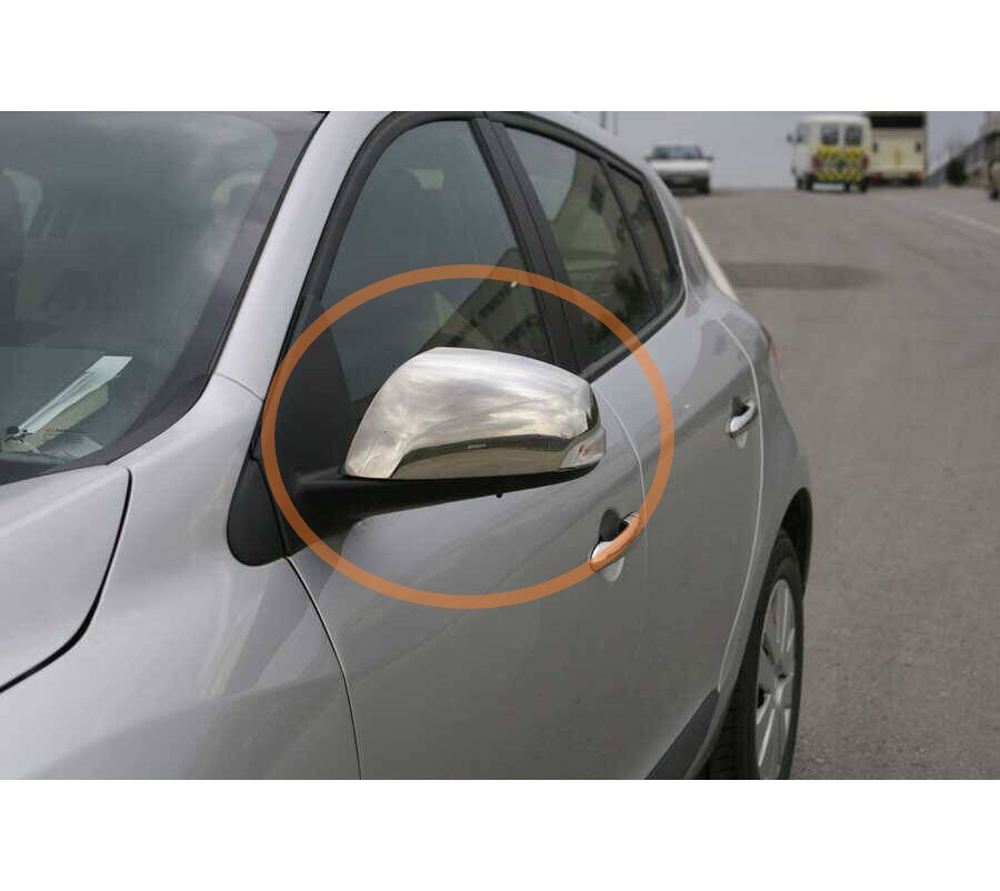 Cash Trade Ayna Kapaği Krom 2 Parça Megane-3 Hb 2010-2016 Arasi Modeller İçin