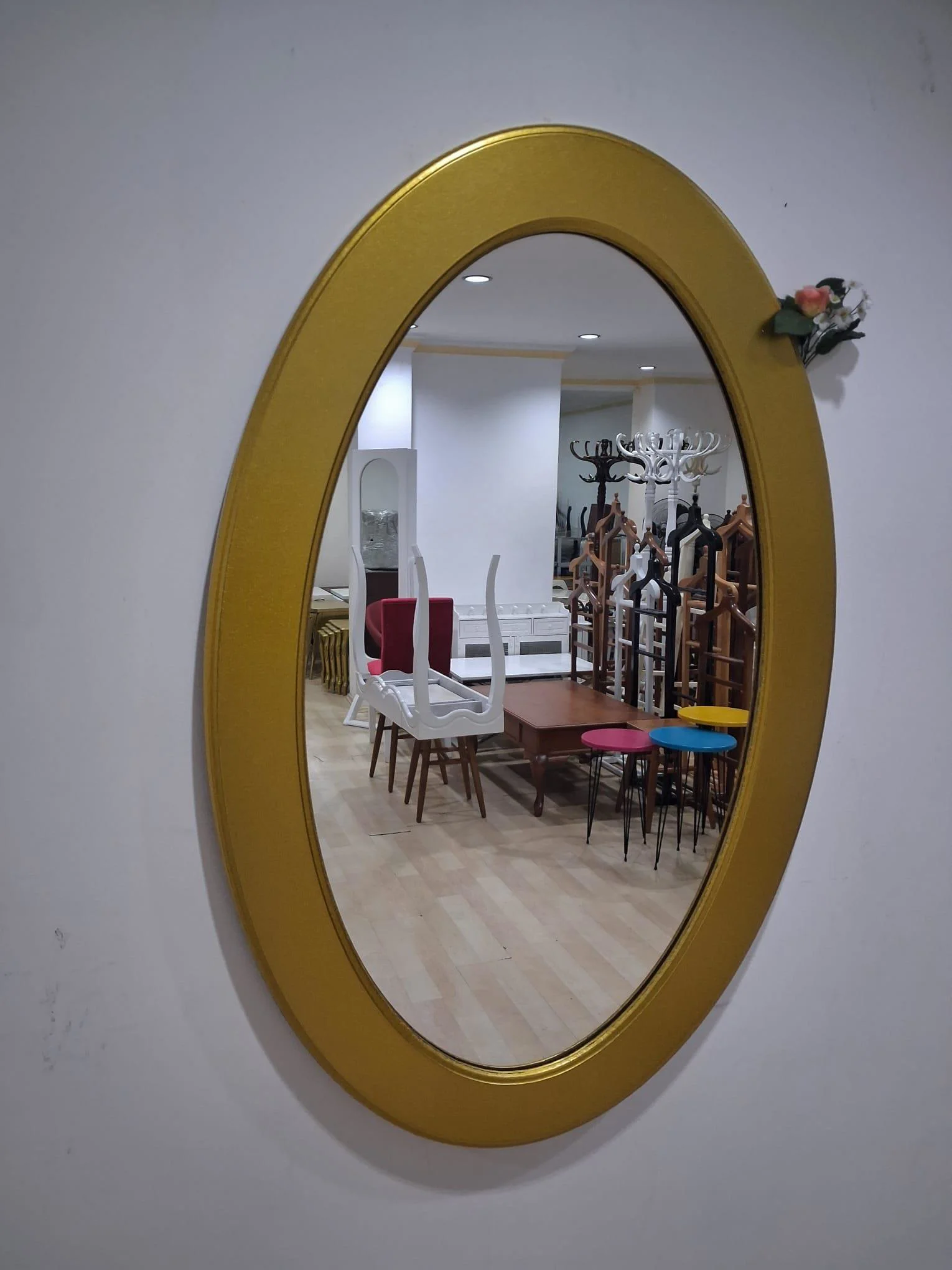 Ayna Oval 90673 Model Parlak Gold Renk Kayın Torna Kutu Sevk El Yapım Ayna Oval 90673 Model Parlak Gold Renk Kayın Torna Kutu Sevk El Yapım Fiyatı, Yorumları ve Özellikleri
