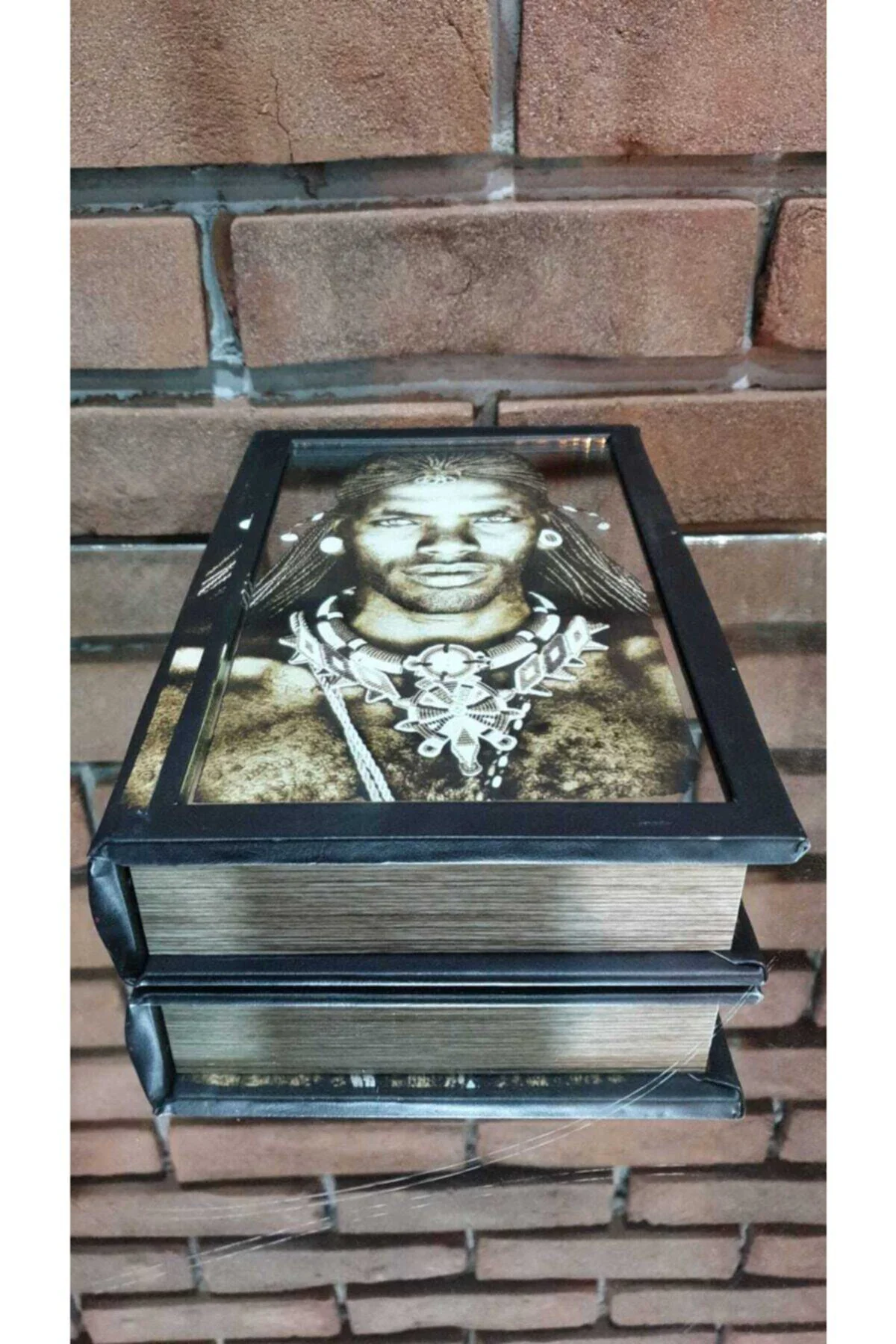 Aynalı Afrika Kitap Kutu