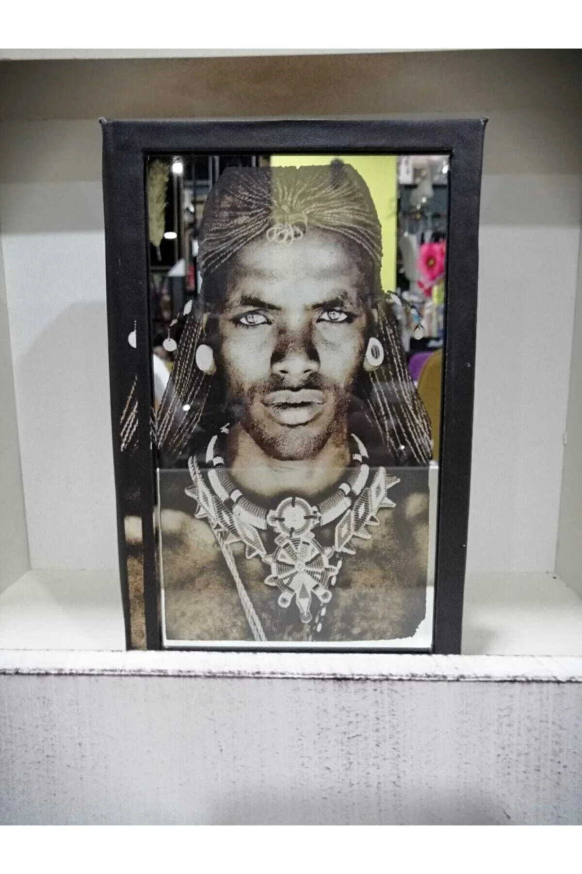 Aynalı Afrika Kitap Kutu