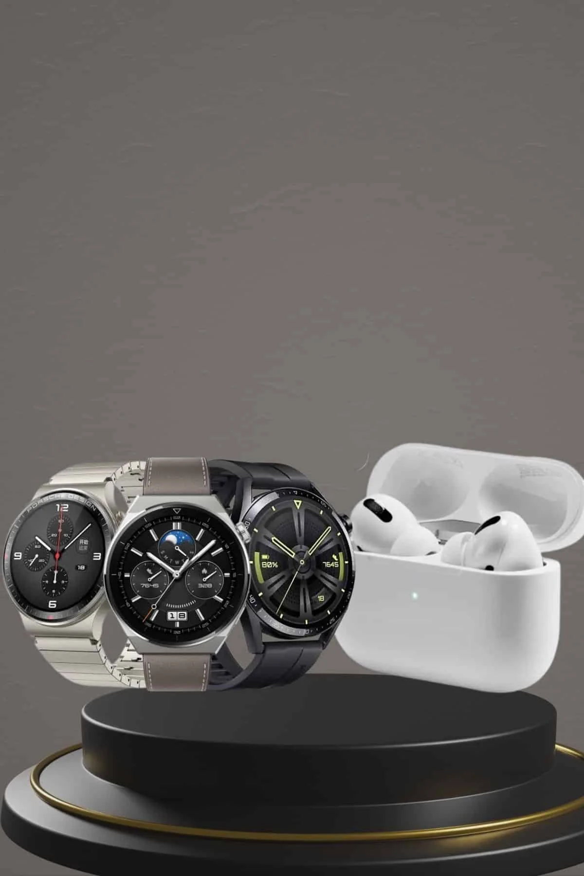 Aynalı Bluetooth Kulaklık Yeni Nesil Akıllı Saat Titreşimli Nabız