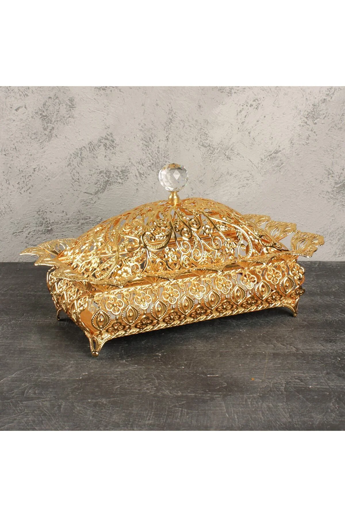 Aynalı Gold Dikdörtgen Şekerlik & Kurabiyelik & Çikolatalık & Lokumluk Aynalı Gold Dikdörtgen Şekerlik & Kurabiyelik & Çikolatalık & Lokumluk