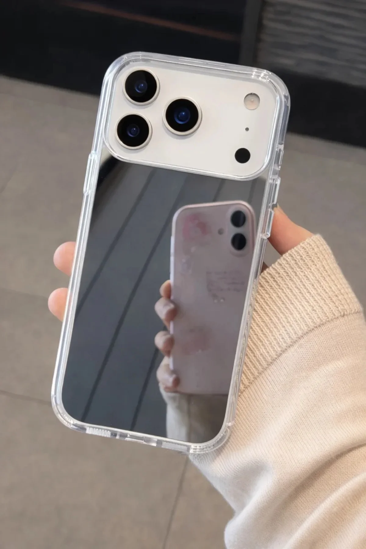 Aynalı Kılıf iPhone 17 Pro Max Aynalı Kılıf iPhone 17 Pro Max