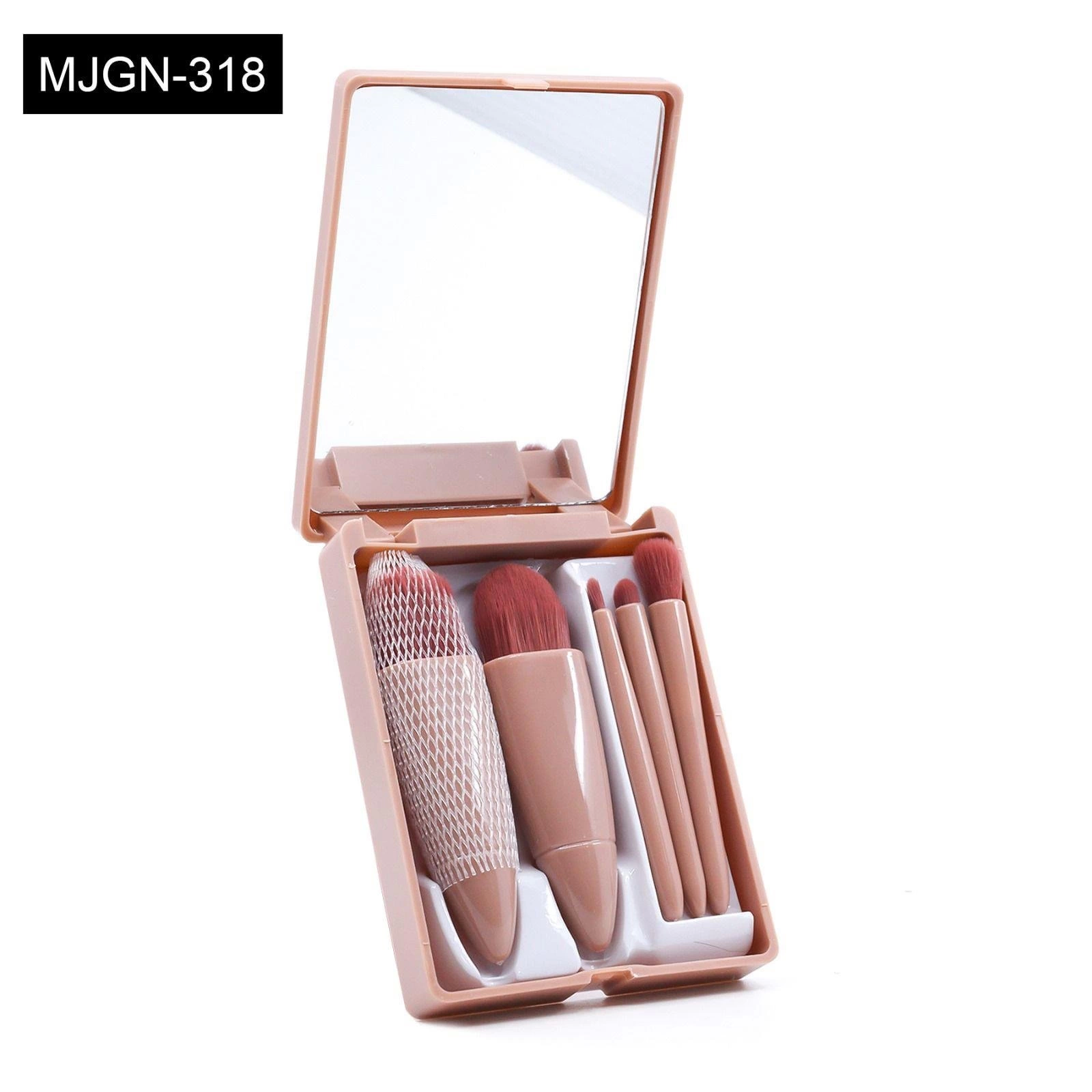 Just Cheap Store Aynalı Makyaj Fırça Seti