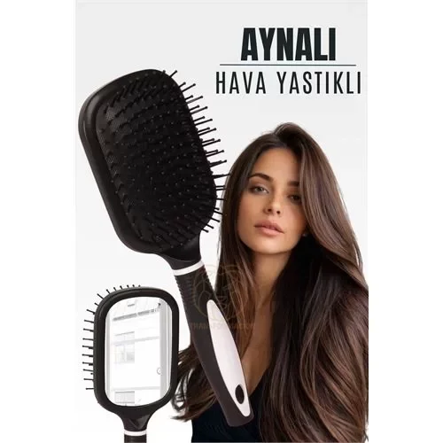 Aynalı Tarak Hava Yastıklı Ergonomik Tarak ( Lisinya ) Fiyatı, Yorumları ve Özellikleri