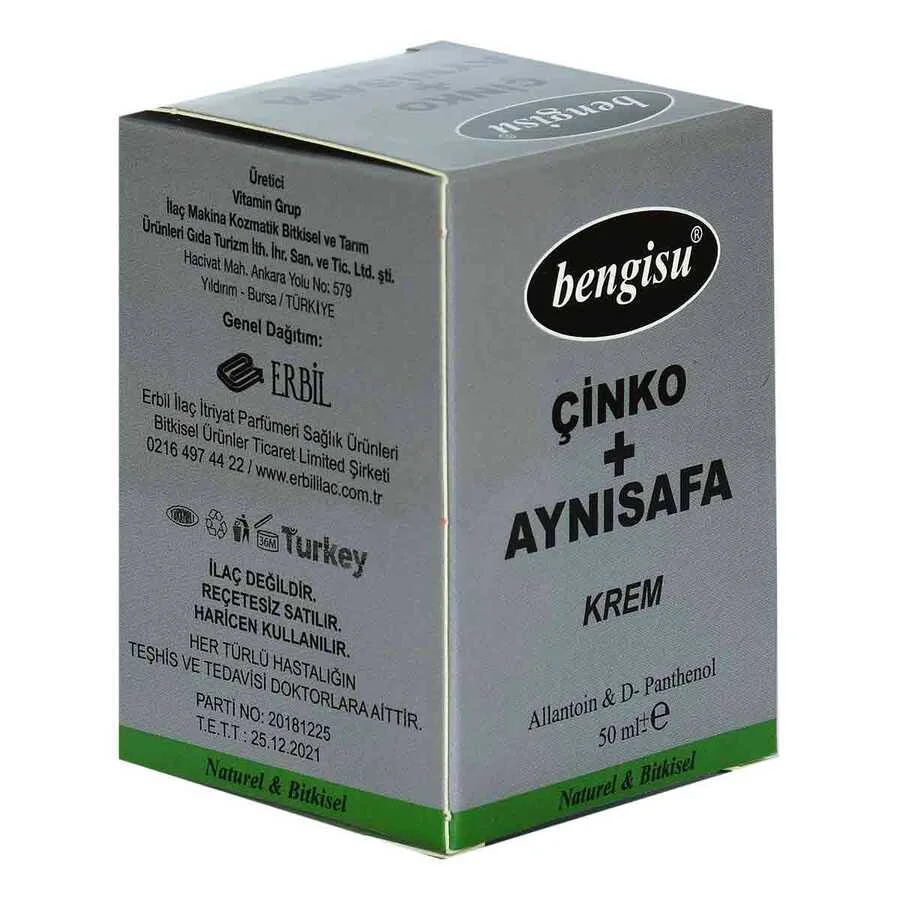 Aynısafa + Çinko sel  Allantoin ve D- Panthenol 50 ML