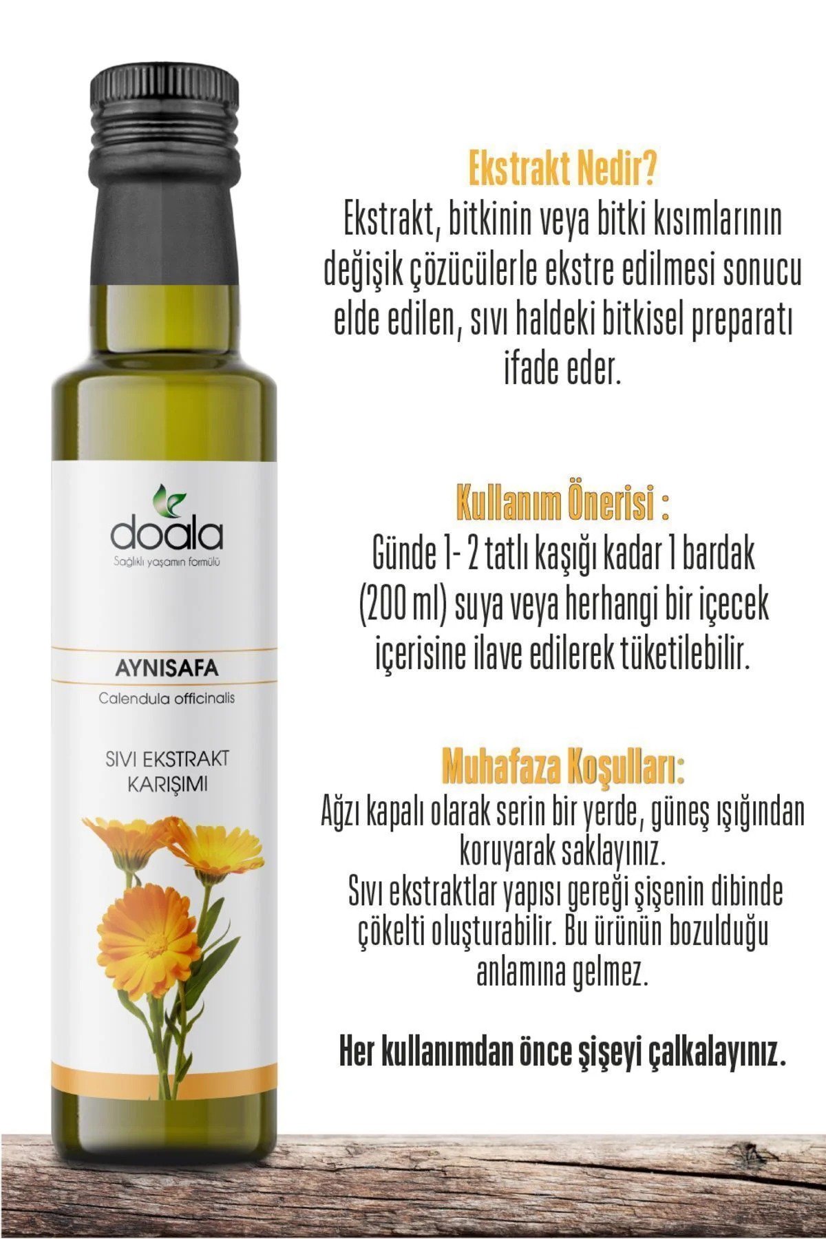 Aynısafa Sıvı Ektrakt 225 ml