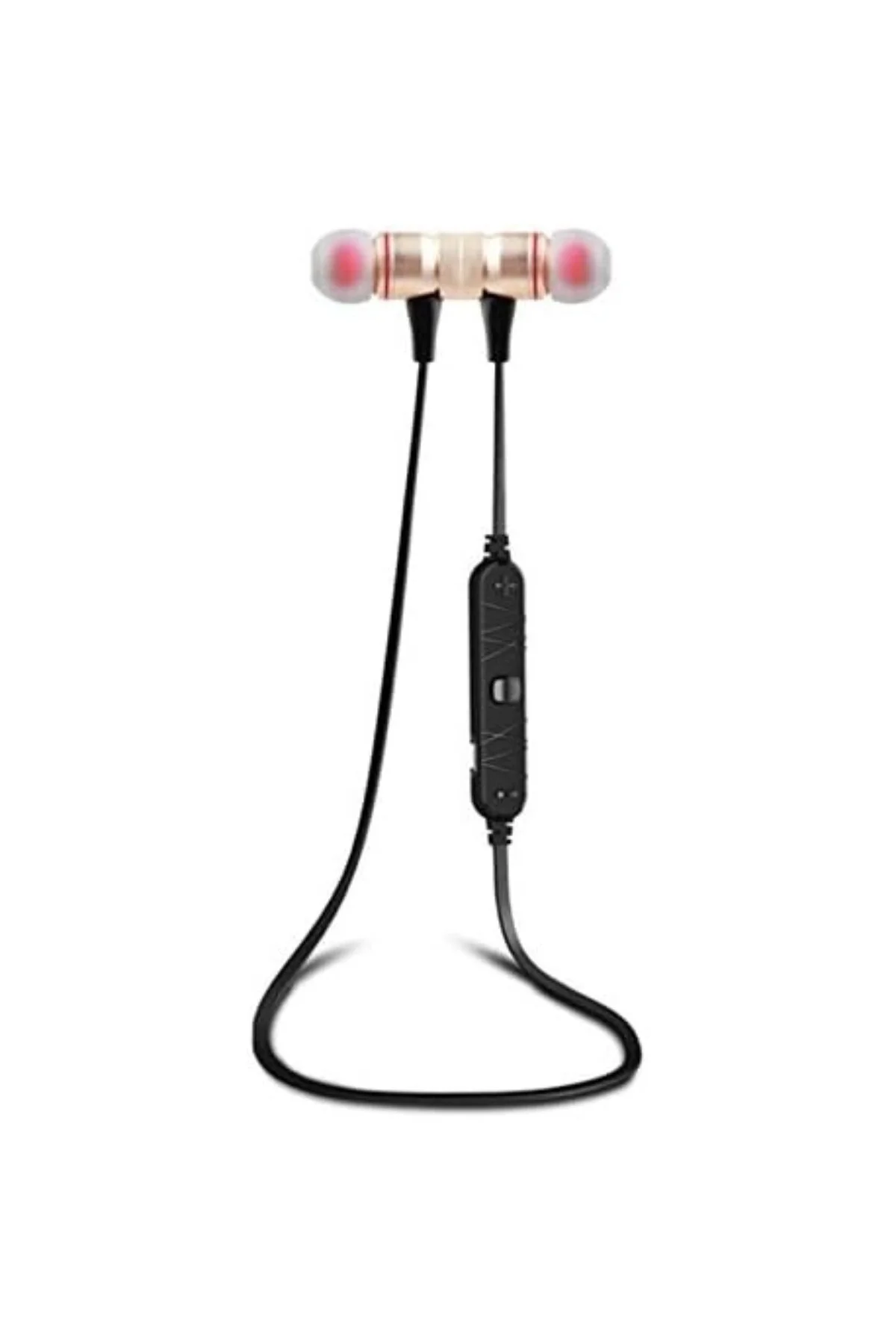 Ayrstoreei Mıknatıslı Kablosuz Bluetooth Kulaklık A920BL - Gold