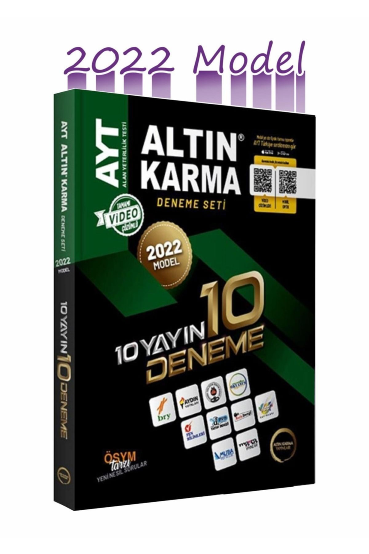 Ayt Altın Karma 10'lu Deneme Seti 2022 Model