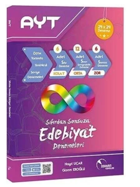 AYT Edebiyat Sıfırdan Sonsuza 24x24 Deneme Fiyatı, Yorumları ve Özellikleri