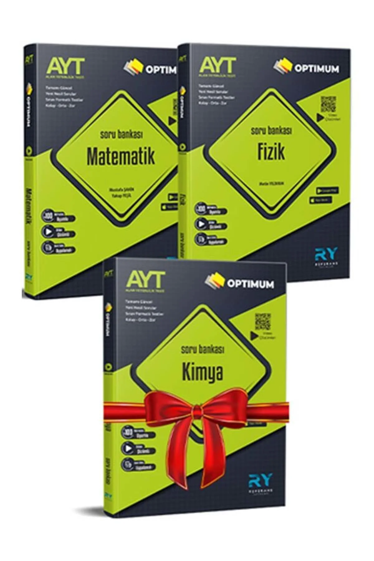 Ayt Matematik Fizik Ayt Kimya Hediyeli Video Çözümlü Soru Bankası