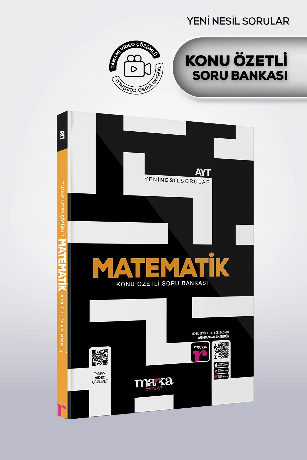 Ayt Matematik Konu Özetli Yeni Nesil Soru Bankası Tamamı Video Çö