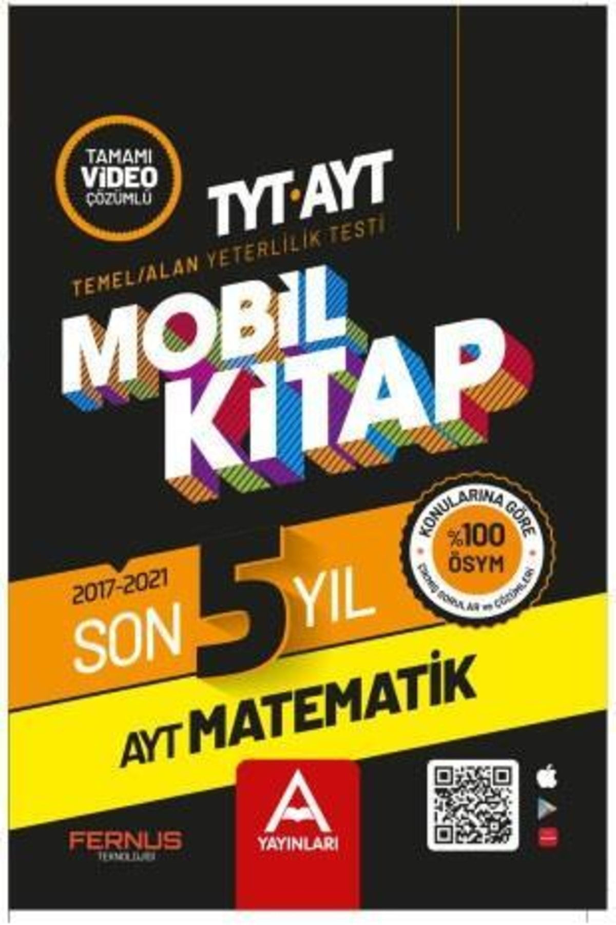 AYT Mobil Kitap Son 5 Yıl Matematik
