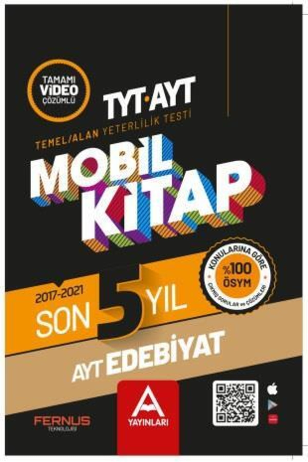 AYT Mobil Kitap Son 5 Yıl Edebiyat