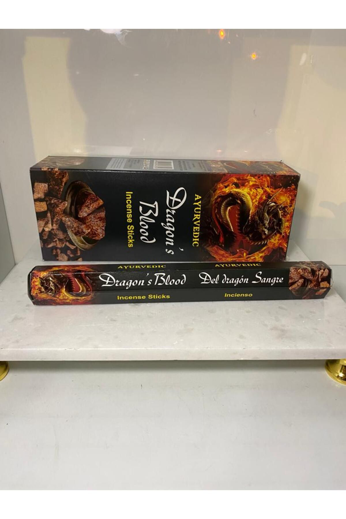 Ayurvedic İncense Ayurvedıc Dragons Blood (Hx) Tütsü 20 Çubuk