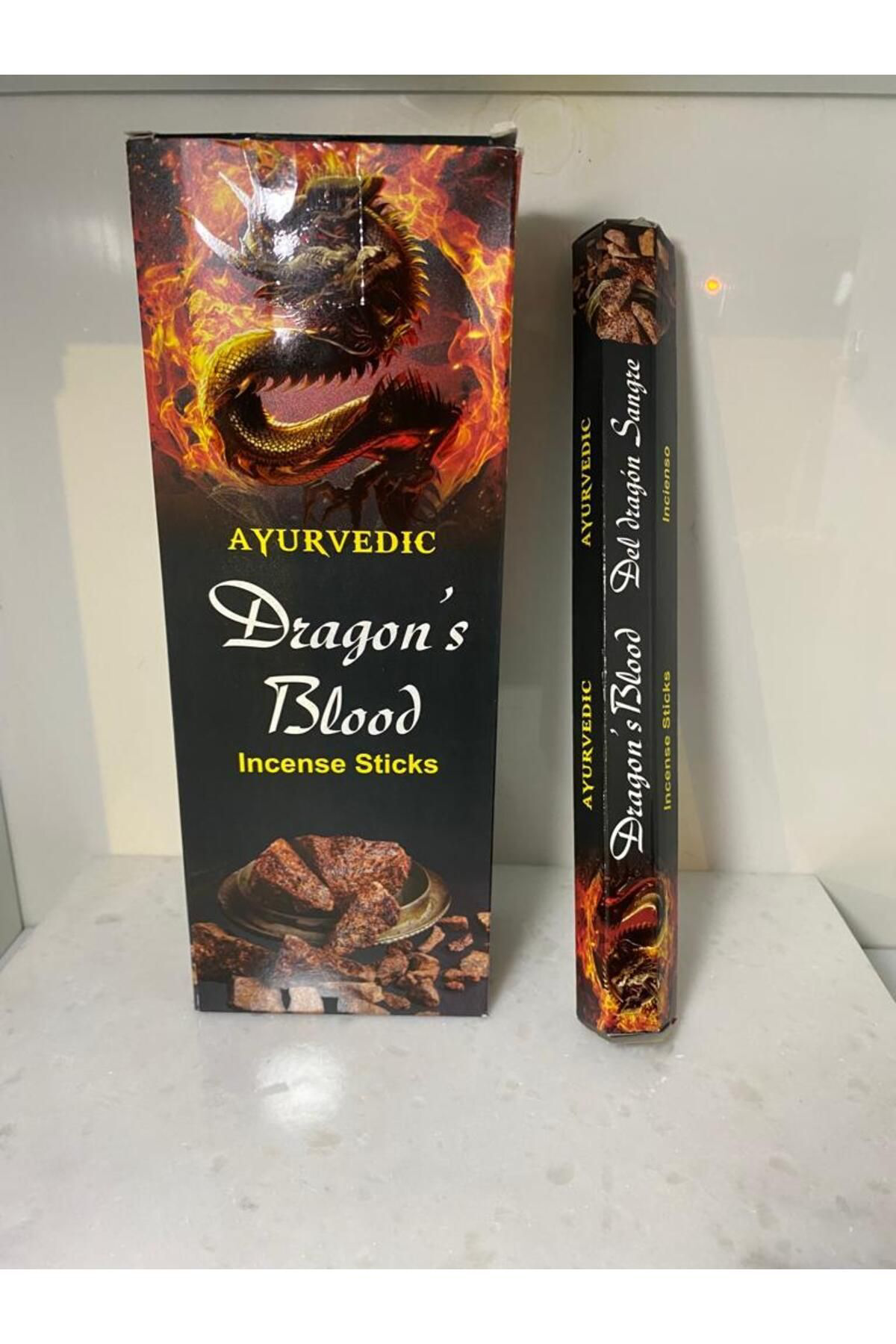 Ayurvedic İncense Ayurvedıc Dragons Blood (Hx) Tütsü 20 Çubuk