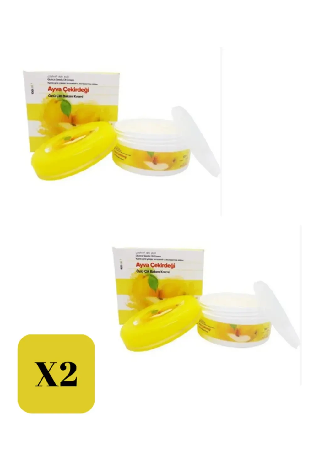 Ayva Çekirdeği Özlü Krem 100ml-2 adet