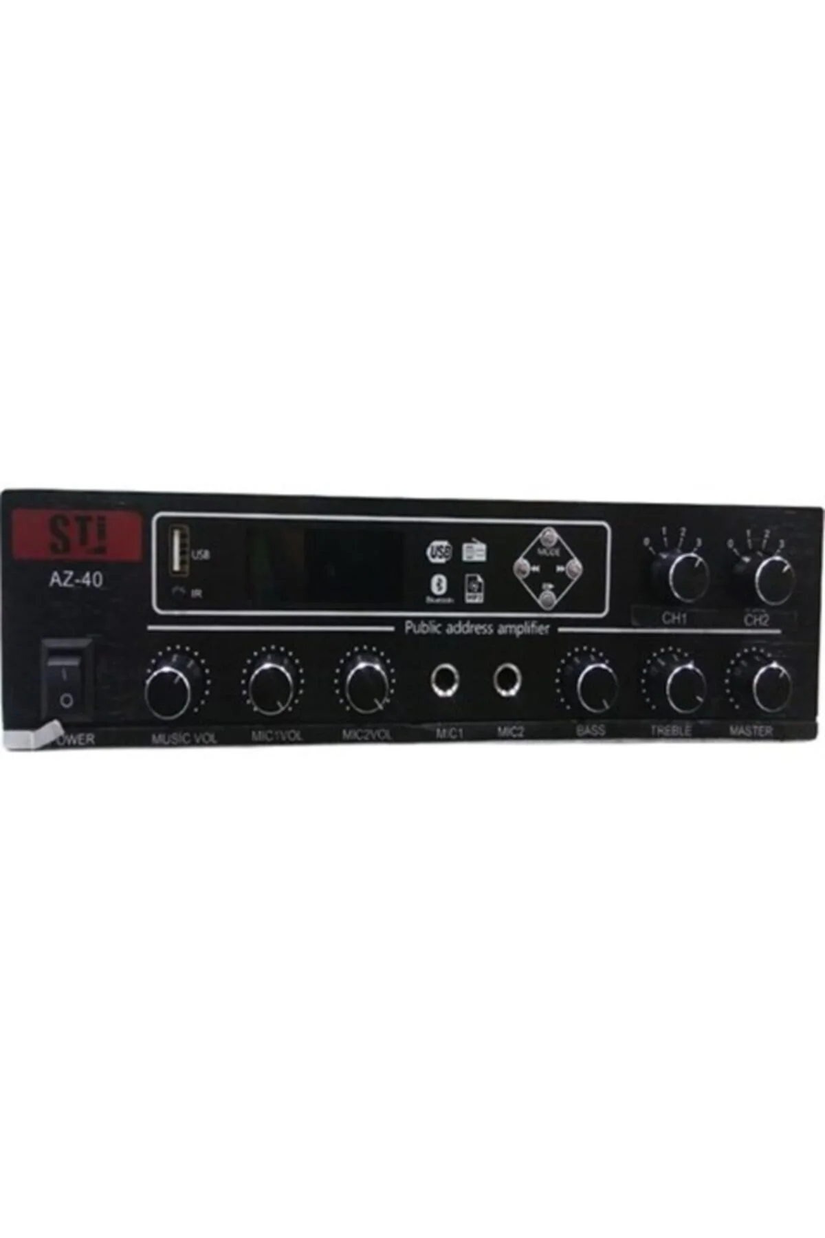 Az-40 2x80w 2 Bölgeli Trafolu Bluetoothlu Mikser Anfi Az-40 2x80w 2 Bölgeli Trafolu Bluetoothlu Mikser Anfi