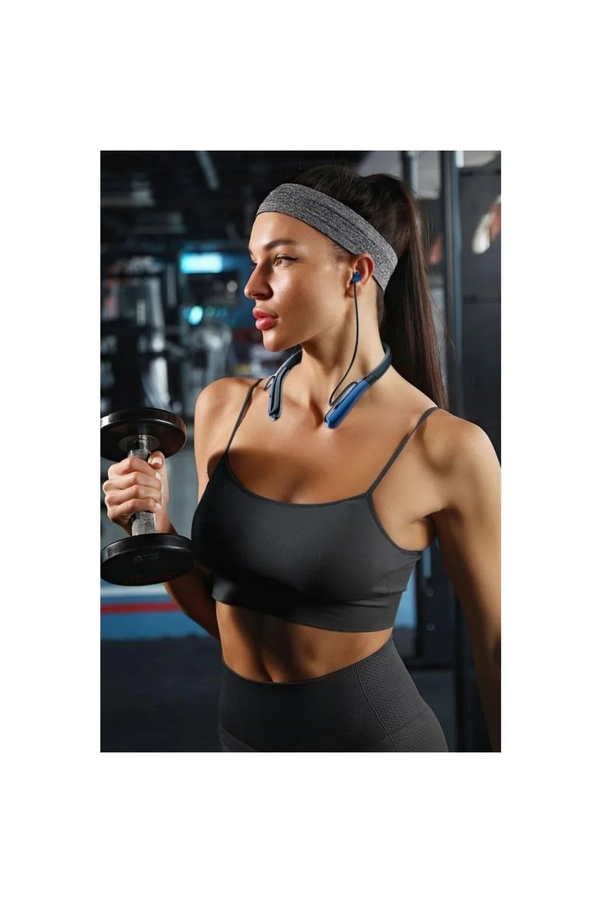 AZ-BN05 Boyun Askılı Bluetooth Kulaklık (400mah, 60 saat bekleme)
