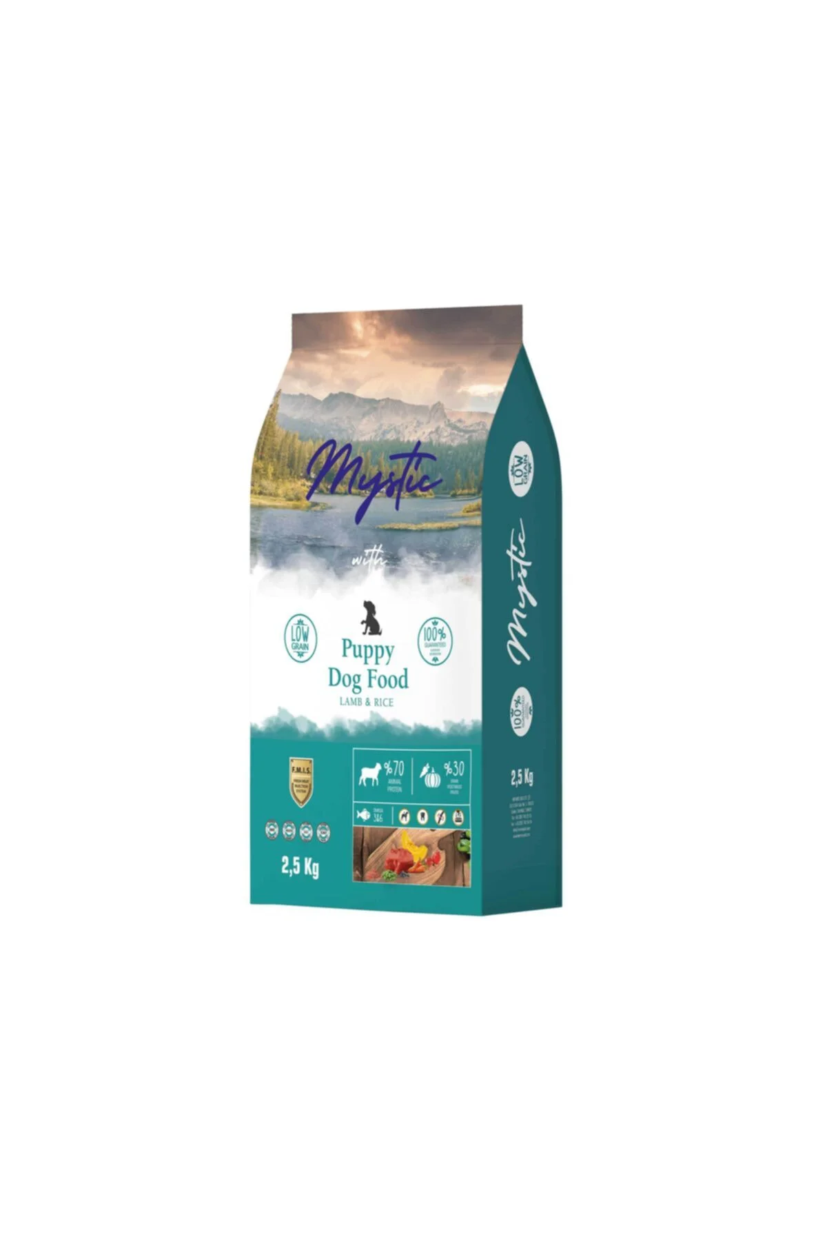 Az Tahıllı Yavru Köpek Maması Kuzulu 2,5 Kg