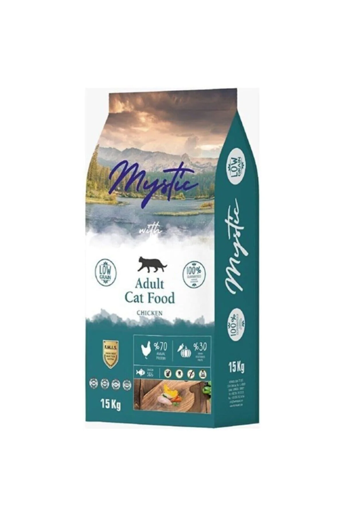 Az Tahıllı Yetişkin Kedi Maması Tavuklu 15 KG