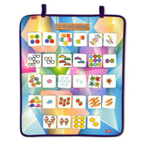 Az ve Çok Oyunu Keçe Cırtlı Duvar Panosu , Eğitici Oyuncak Az ve Çok Oyunu Keçe Cırtlı Duvar Panosu , Eğitici Oyuncak