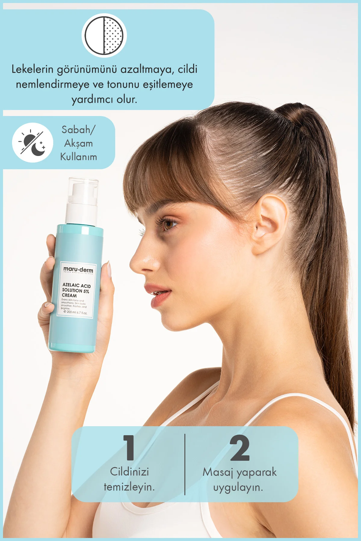 Azelaik Asit %5 Cilt Bakım Kremi 200 ML