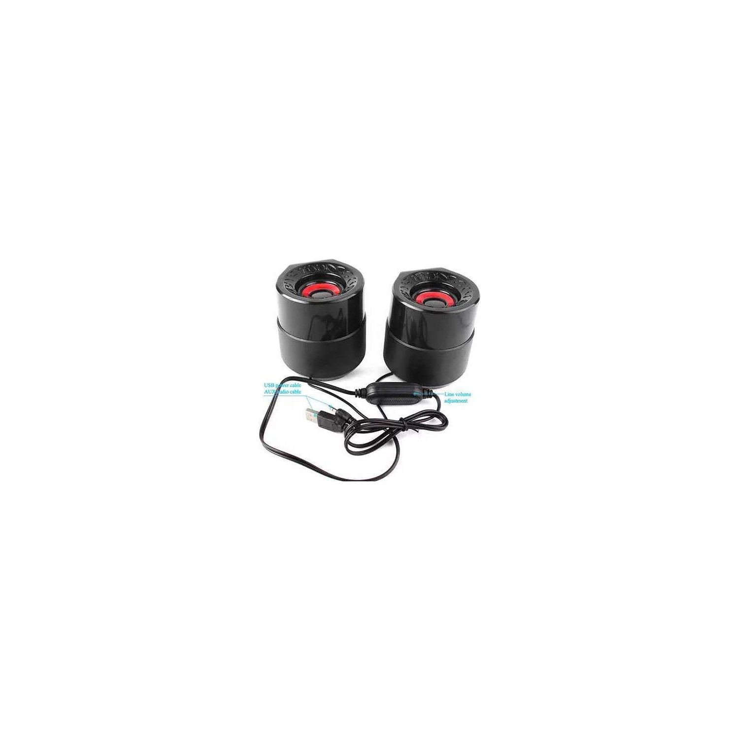 Azemax 1+1 Usb 2.0 Hoparlör Taşınabilir Usb Speaker Azemax 1+1 Usb 2.0 Hoparlör Taşınabilir Usb Speaker