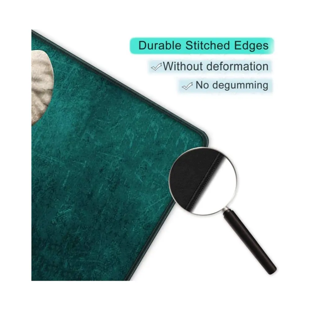 Azemax 70x30cm Fil Desenli Oyuncu Mousepad kaydırmaz Taban Mouse 
