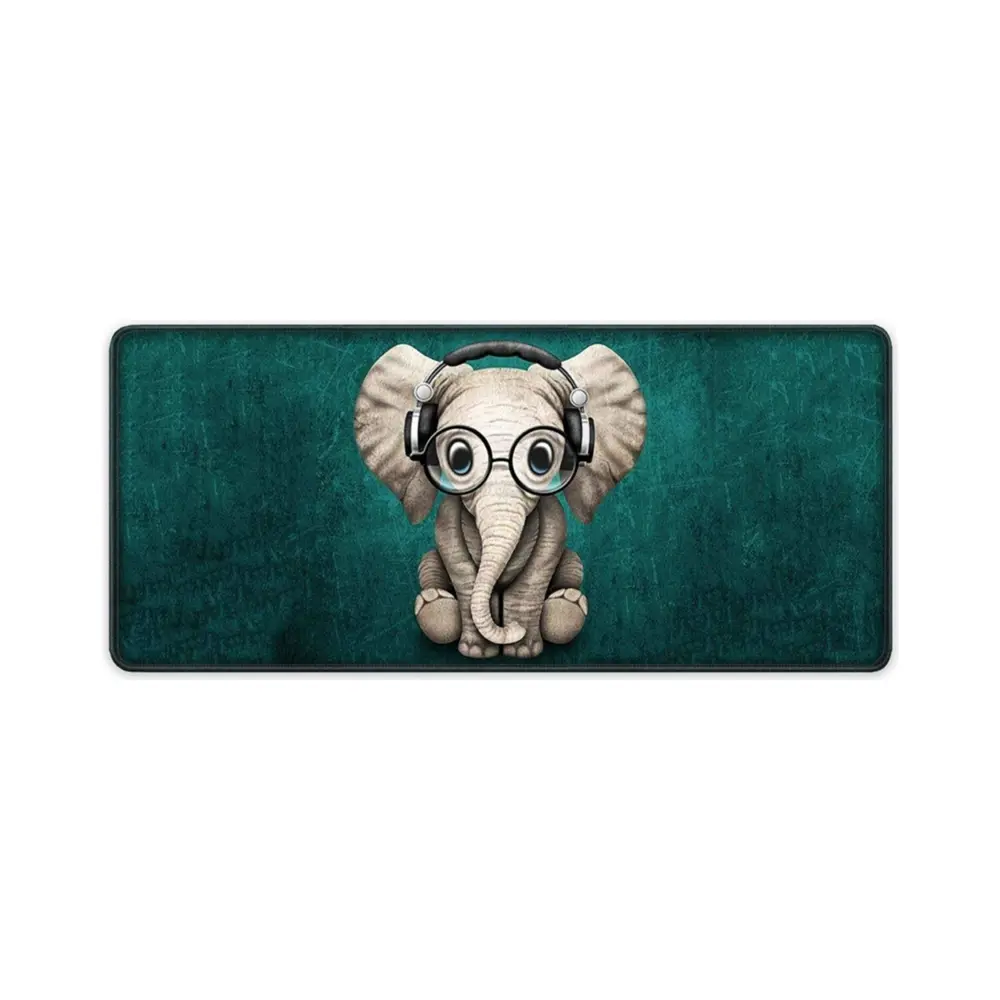 Azemax 70x30cm Fil Desenli Oyuncu Mousepad kaydırmaz Taban Mouse 
