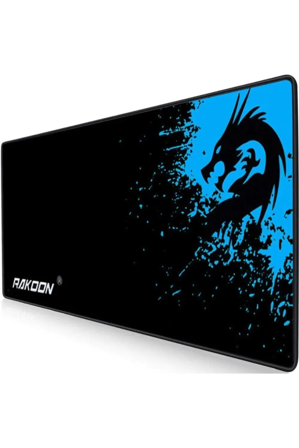 Azemax 70x30cm Rakoon Resimli Oyuncu Mousepad kaydırmaz Taban Mou