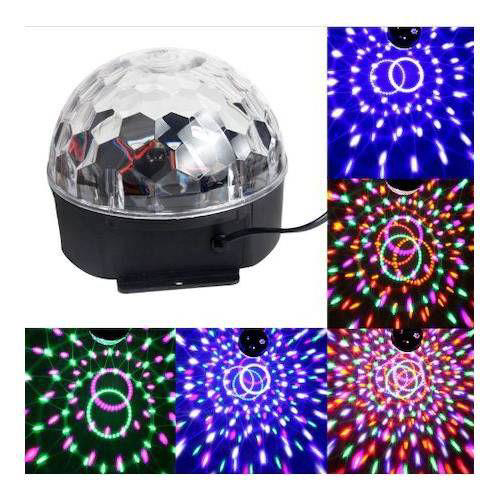 Azemax Bluetootlu Led Disko Topu Küre Işığı Usb+Sd Kart Girişli