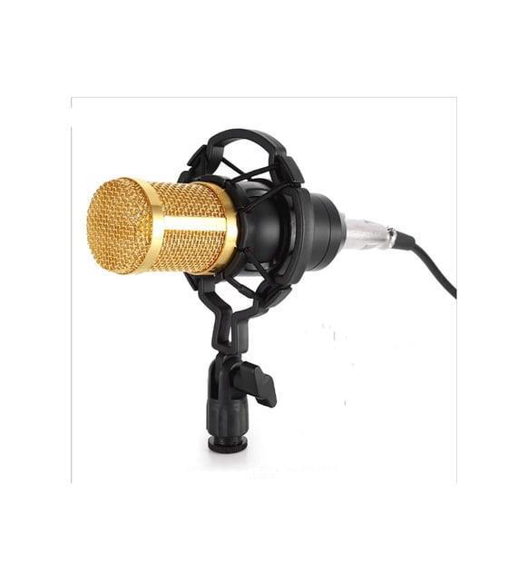 Azemax BM800U Profesyonel Youtuber Stüdyo Kayıt Mikrofonu POP Fil