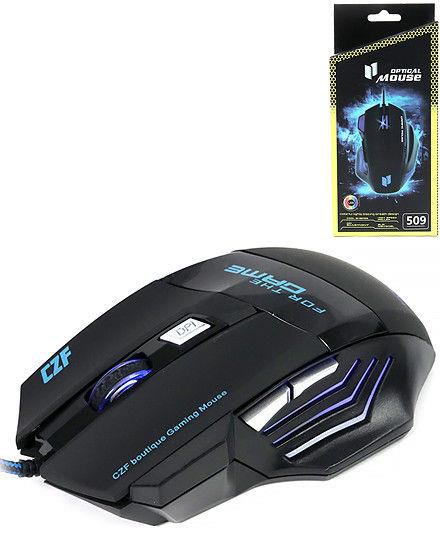 Azemax  M6 Rgb Makro Pro Gaming Mouse 3200Dpi 6 Düğmeli Oyuncu Mou