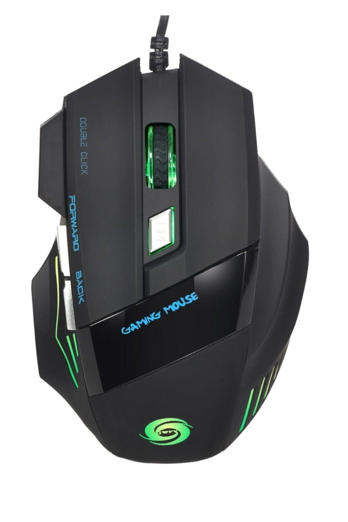 Azemax  M6 Rgb Makro Pro Gaming Mouse 3200Dpi 6 Düğmeli Oyuncu Mou