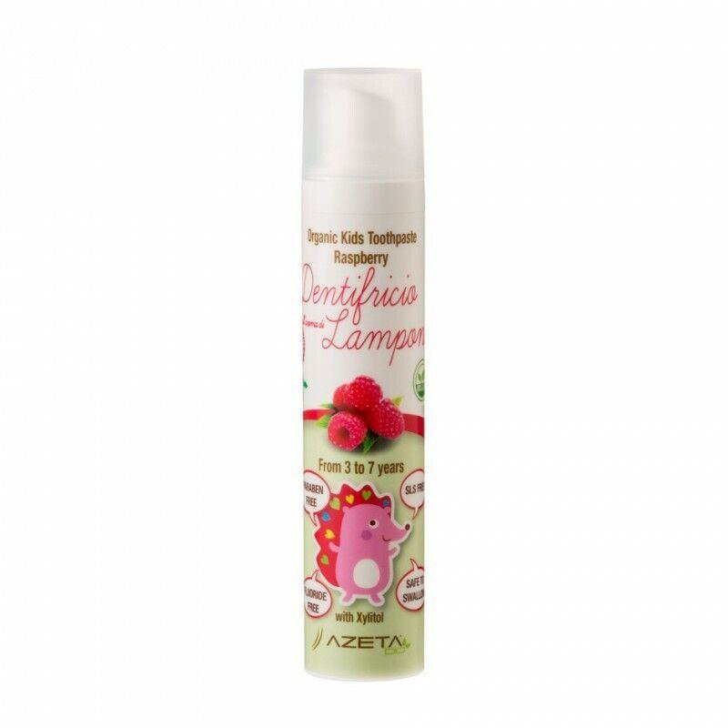 Azeta Ahududulu Çocuk Organik Diş Macunu 3-7yaş 50ml
