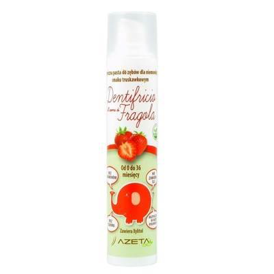 Azeta Çilekli Çocuk Organik Diş Macunu 0-3 yaş 50ml Azeta Çilekli Çocuk Organik Diş Macunu 0-3 yaş 50ml
