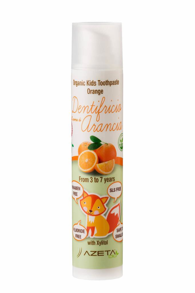 Azeta Portakallı Çocuk Organik Diş Macunu 3-7Yaş 50ml Azeta Portakallı Çocuk Organik Diş Macunu 3-7Yaş 50ml