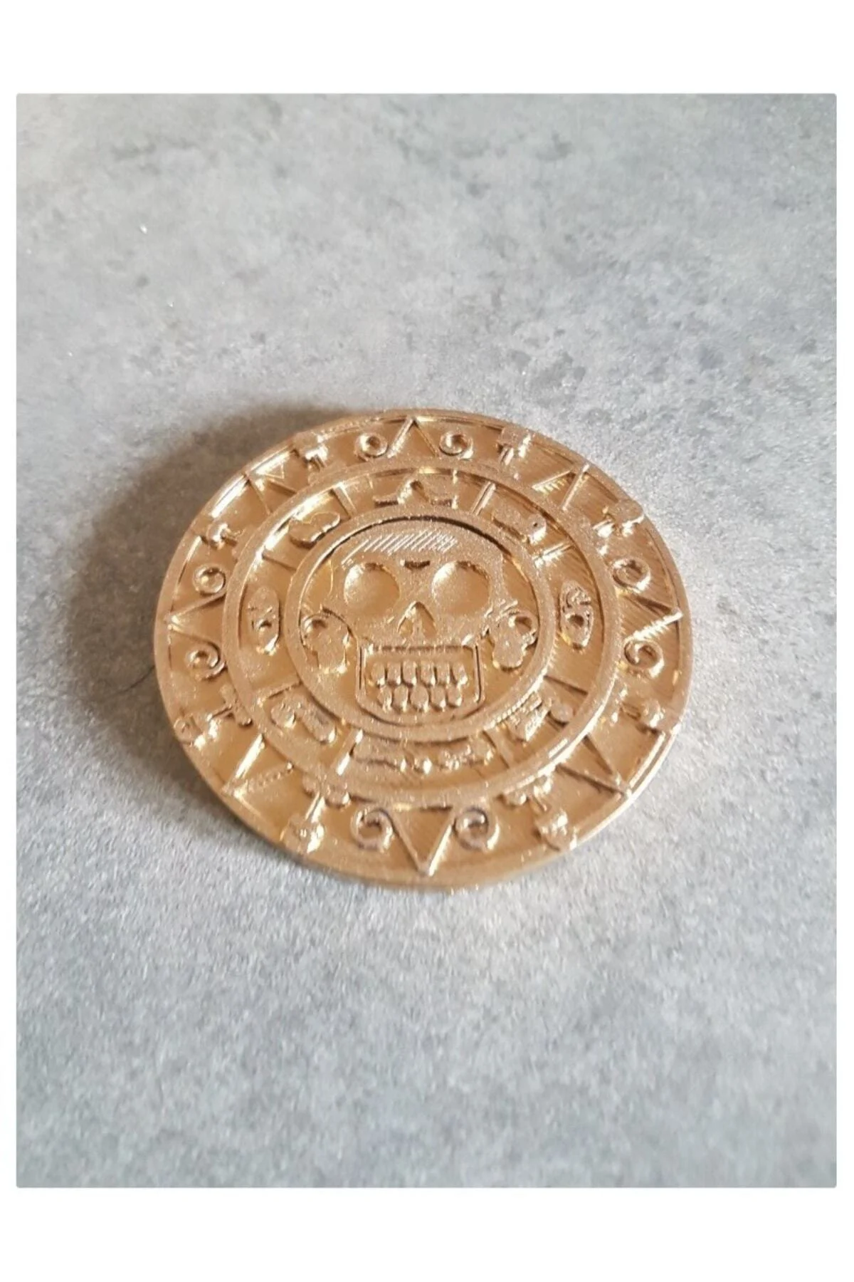Aztec Altınları Karayip Korsanları Çift Taraflı 2 Adet Aztec Altınları Karayip Korsanları Çift Taraflı 2 Adet
